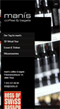 Mobile Screenshot of manis.ch